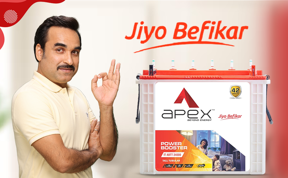 APEX BATTERY 36+24 ,230 am WARRANTY 60 MONTH